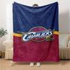 Cleveland Cavaliers Print Flannel Blanket High Quality Warm Comfortable Cover for All Seasons Perfect for Gifts Home Decor