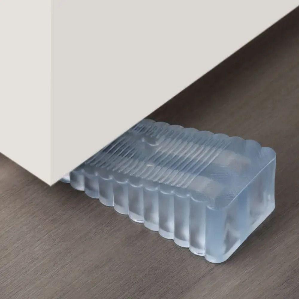 Shock Door Stopper Silicone Handle Stopper Portable Absorbent Block Wedge  Door