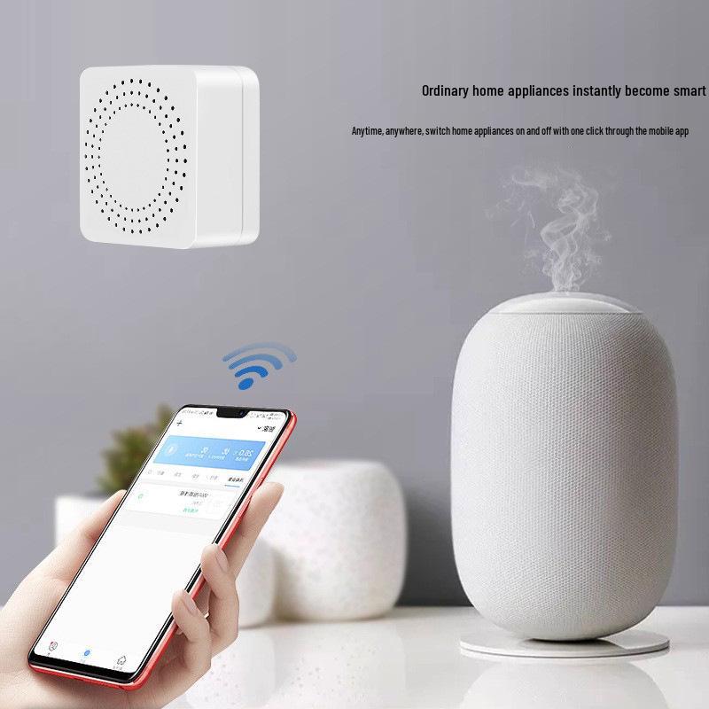 Tuya Zigbee WiFi 16A Выключатель-реле, Совместим с Alexa