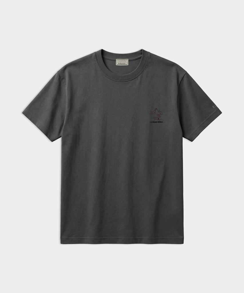 BIRBANTE Giro D'Italia Graphic T-Shirt - Charcoal