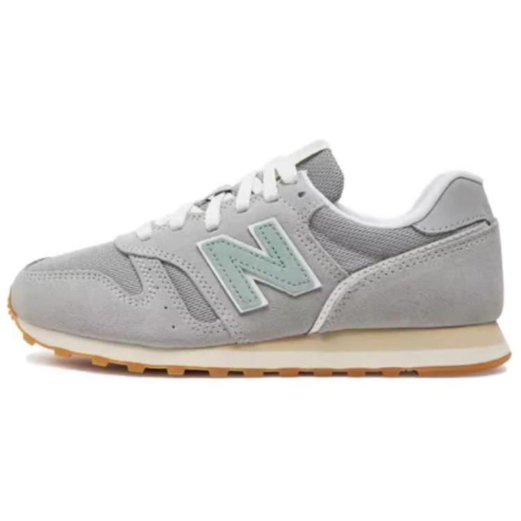New Balance NB 373 Универсальные удобные амортизирующие прочные низкие кроссовки для бега, женские, серо-зеленые WL373TK2