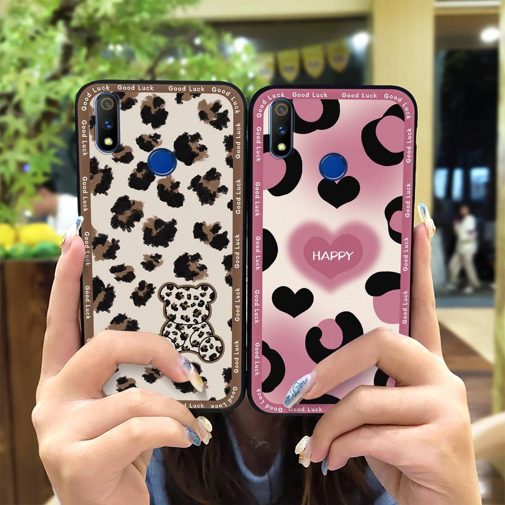 Back Cover Anti-dust Phone Case For OPPO Realme 3 Pro/X Lite Cartoon Silicone Fashion Design Anti-knock Soft case Cute