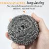 20pcs High-Zinc Wire Steel Ball Dishwashing Cleaning Equipments Steel Wool Pads Home Kitchen Utensils Supplies