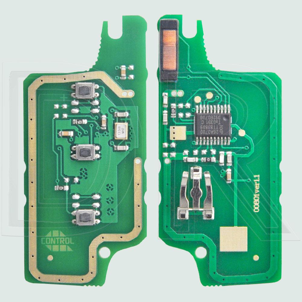 DR CE0523 ID46 PCF7941 CE0536 PCF7961 433ASK/FSK Flip Car Remote Key For Peugeot 207 307 308 408 Citroen C1 C2 C3 C4 C5 Picass
