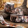 Mr. Paper Landscape Masking Tape 1 Roll Rural Road Field Texture Background Tape Home Decoration Repair Decoration Gifts Friends