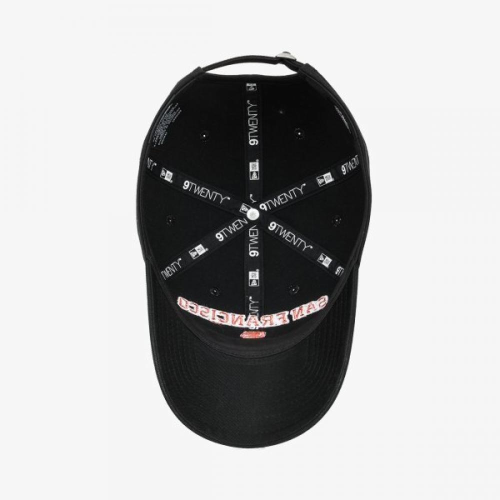 Кепка New Era MLB San Francisco Giants, без каркаса, для тренировок, черная