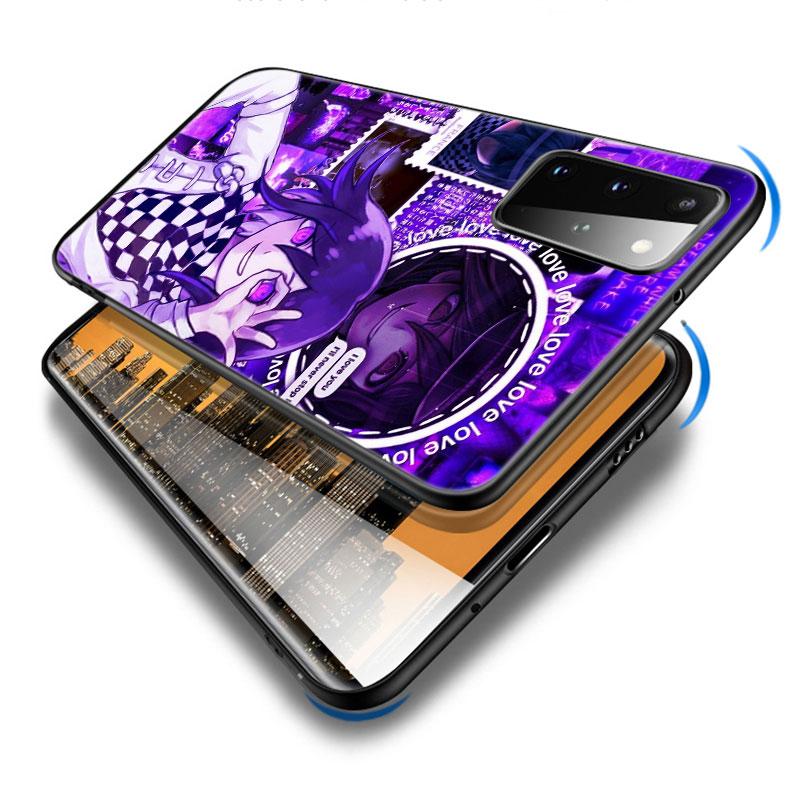 Чехол для телефона Danganronpa Kokichi Ouma для Samsung Galaxy S20 S21 FE S10 Lite Note 20 10 Lite S8 S9 S10E S10 Plus, ультра черный чехол