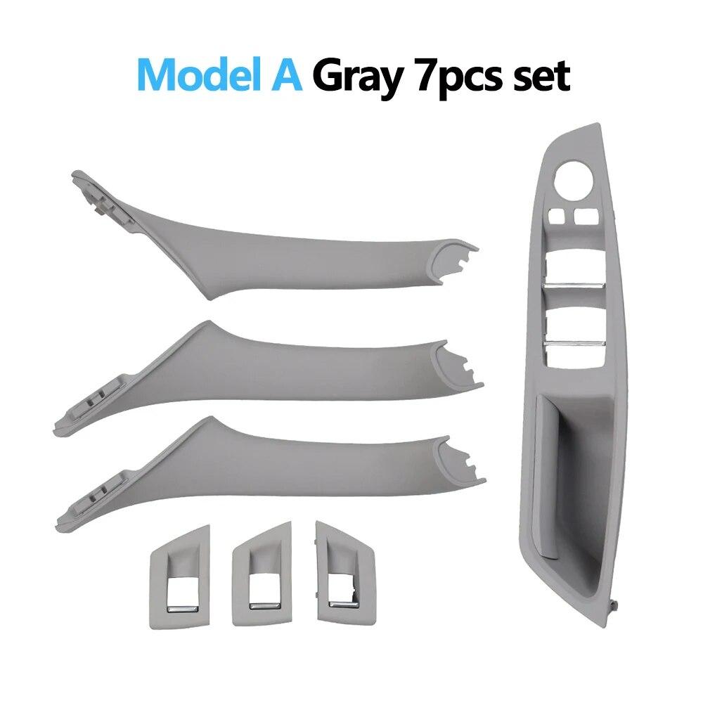 RHD Right Hand Driver Interior Door Window Switch Panel Pull Handle 7PCS Set For BMW F10 F11 F18 520 523 525 528 530
