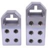 1x Car Audio SAE Top Post Clamp 1/0 AWG 2/0 AWG 6 Input or 4 Input Car Audio Battery Terminal Distribution Block Connector