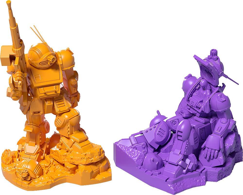 PLAMAX Armored Trooper Votoms MF 60 Minimum Factory Scopedog You Assembly Type Plastic Model M01284 Flame/Always Non-Scale