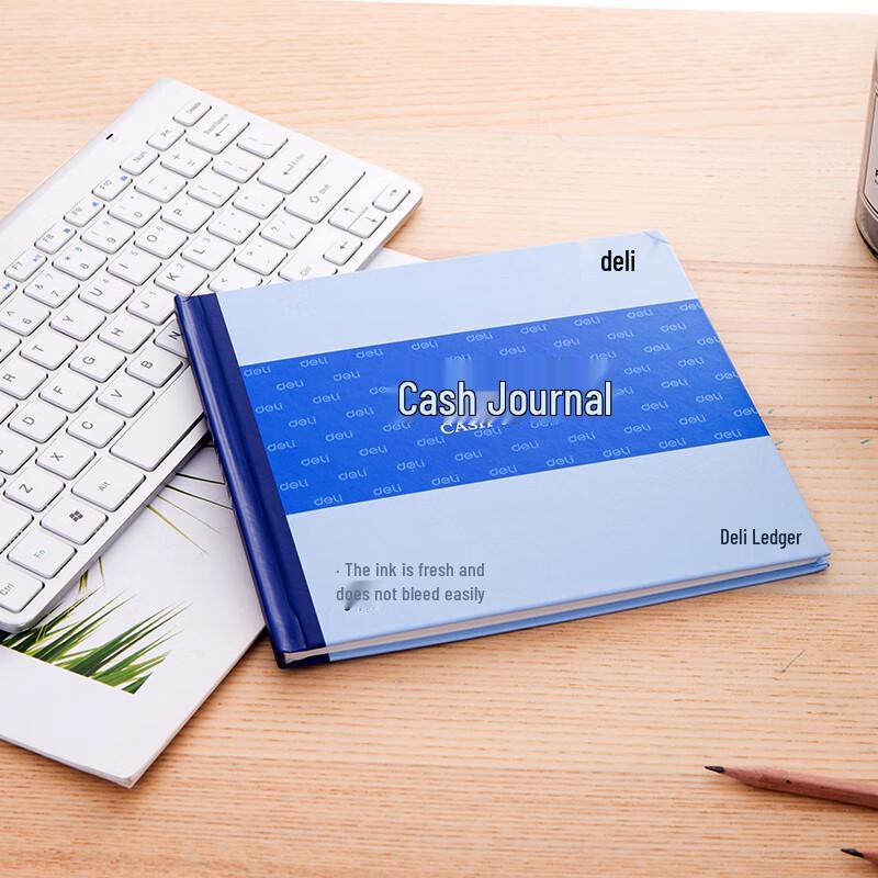 Deli 24K Standard Cash Journal Ledger