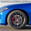 4Pcs 56 60 65mm ABS Wheel Center Hub Cap Badge For Ford Focus Fiesta Ranger Mondeo Kuga Mustang Auto Exterior Tuning Accessory