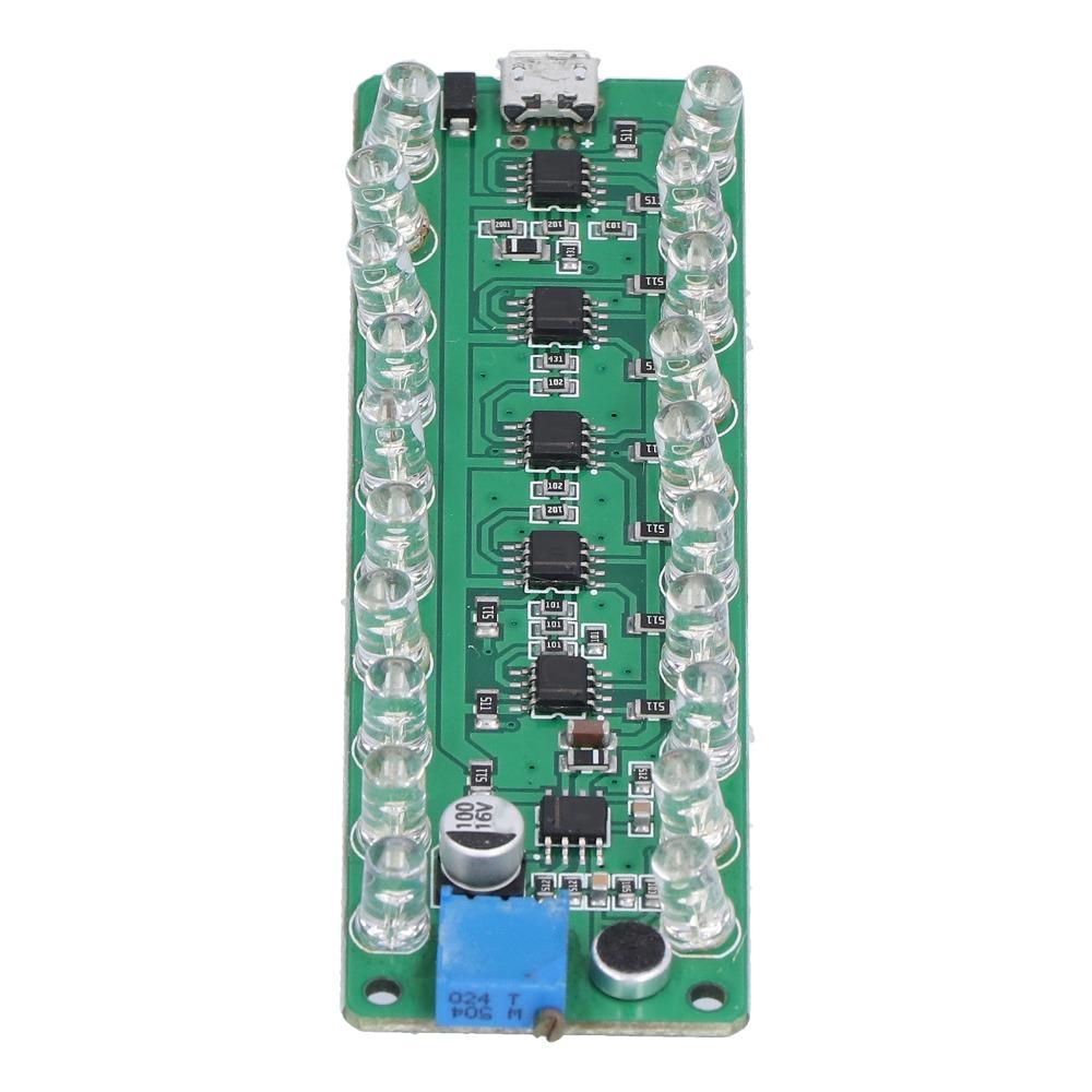 Reverse Connection Protection LED VU Meter LED Display LED Display RGB Bar Sound Test