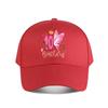 th Birthday Pink Butterfly Crown Glitter Baseball Cap Fashion Unisex Sunhat Womens Outdoor Sports