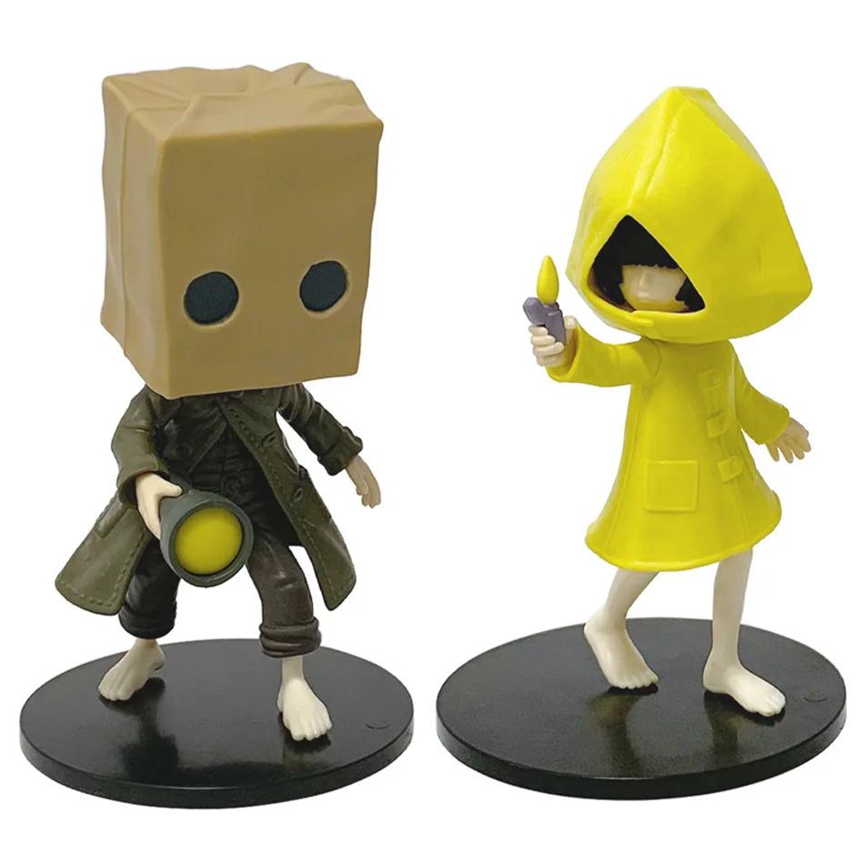 Горячая Игра Gk Little Nightmares Аниме Фигурка Six Фигурка Mono Экшн-фигурка Аниме Игра ПВХ Экшн-фигурка Коллекционная Модель Кукла