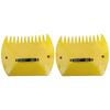 Leaf Scoop Leaves Grabber 2pcs Handheld Leaf Scoop Garden and Yard Leaf Scoops Hand Rakes Large Garden Hand Rake Tool