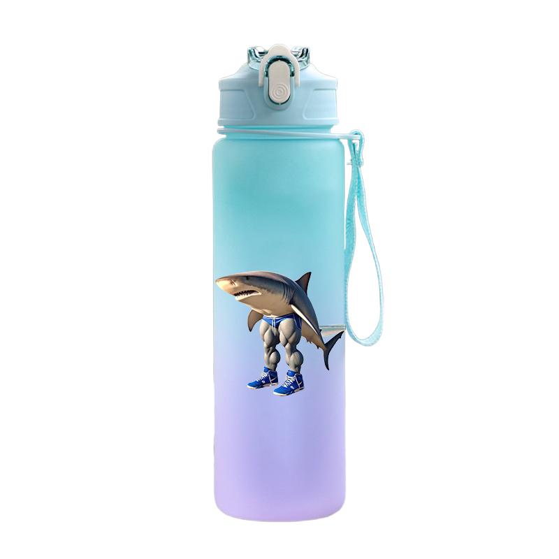 Tuang Tuang Tuang Printed 750Ml Water Bottle Anime Cartoon Large Capacity Drinking Cup Portable Outdoor Sports Water Cup Children Gift