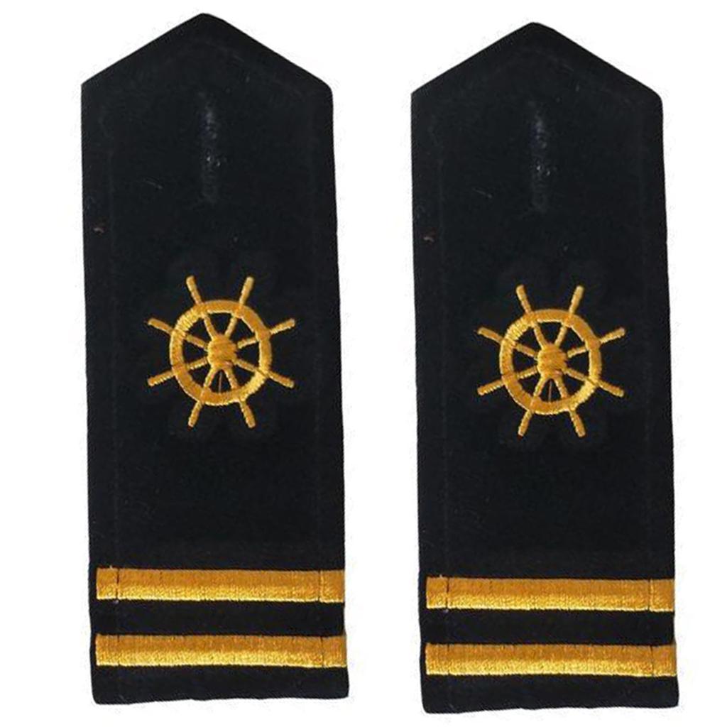 Shoulder Epaulettes Stripes Security Uniform Accessories Captain Professional Security Guard Epaulets Captain