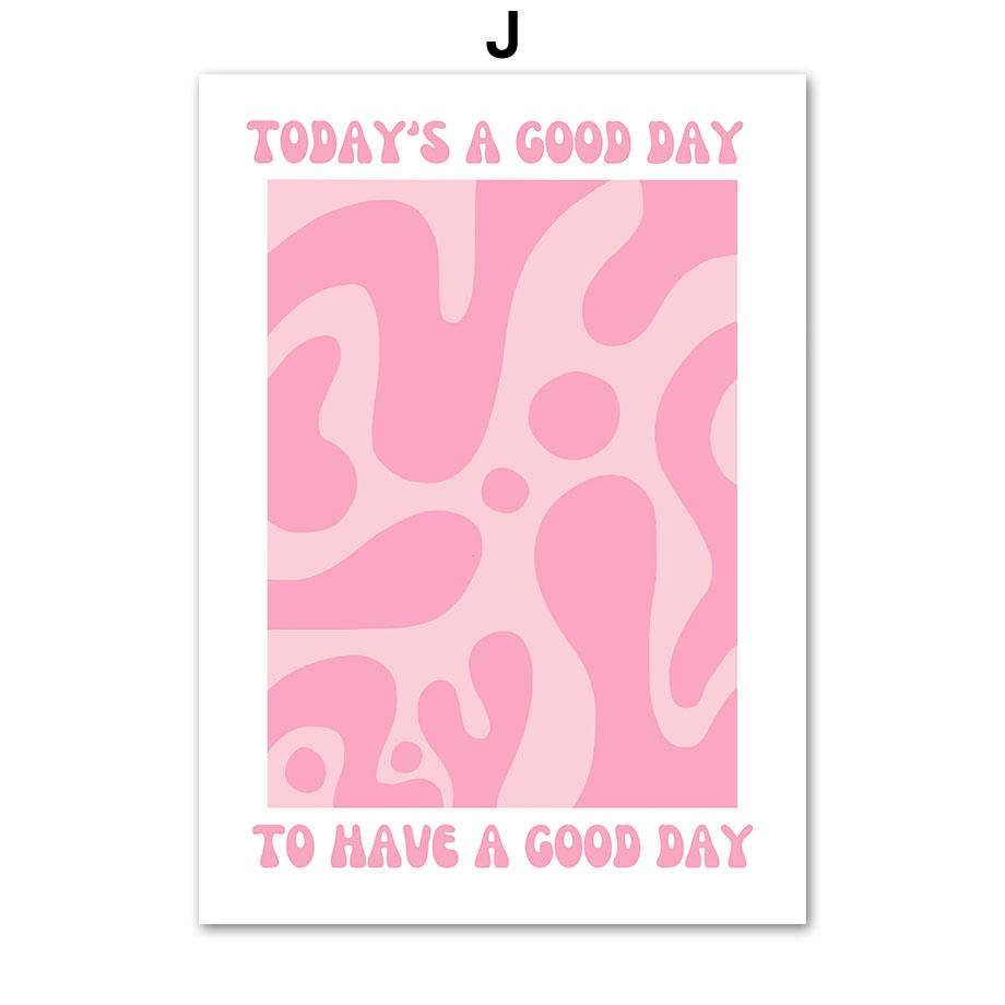 Розовая хорошая энергия Пикассо Матисс Кривая абстрактная настенная живопись на холсте постеры и принты настенные панно для декора гостиной