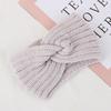 Women Hairband Head Wrap Cross Knot Hairband Hair Accessories Knitted Headband Ear Warmer Headband