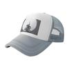 Новые тракерные кепки с принтом Луна и Сосна, сетчатая бейсболка для женщин с регулируемой застежкой
