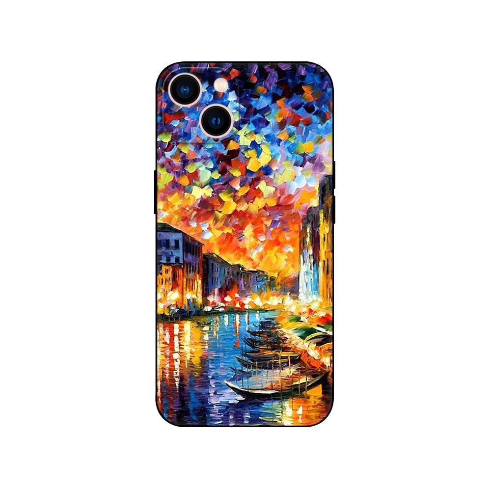 Black Tpu Case For Huawei P30 Lite P30 Pro P40 Case For Huawei P40 LITE E P Smart 2020 Case Cover Italy Venice City