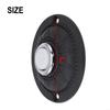 Round Iron Doorbell Wired Lighted LED Visibility After Dark
