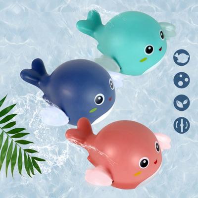 3 шт. Детская игрушка для ванны Дельфин, плавающие заводные куклы, игра в воде, веселье, купание, милый, веселый, детская ванная комната, душ, ванна, животные, игрушка