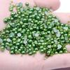 8mm Flat-Bottom Half-Round Imitation Pearls Beads, 100-Pack - DIY Rhinestone Mobile Case Accessories