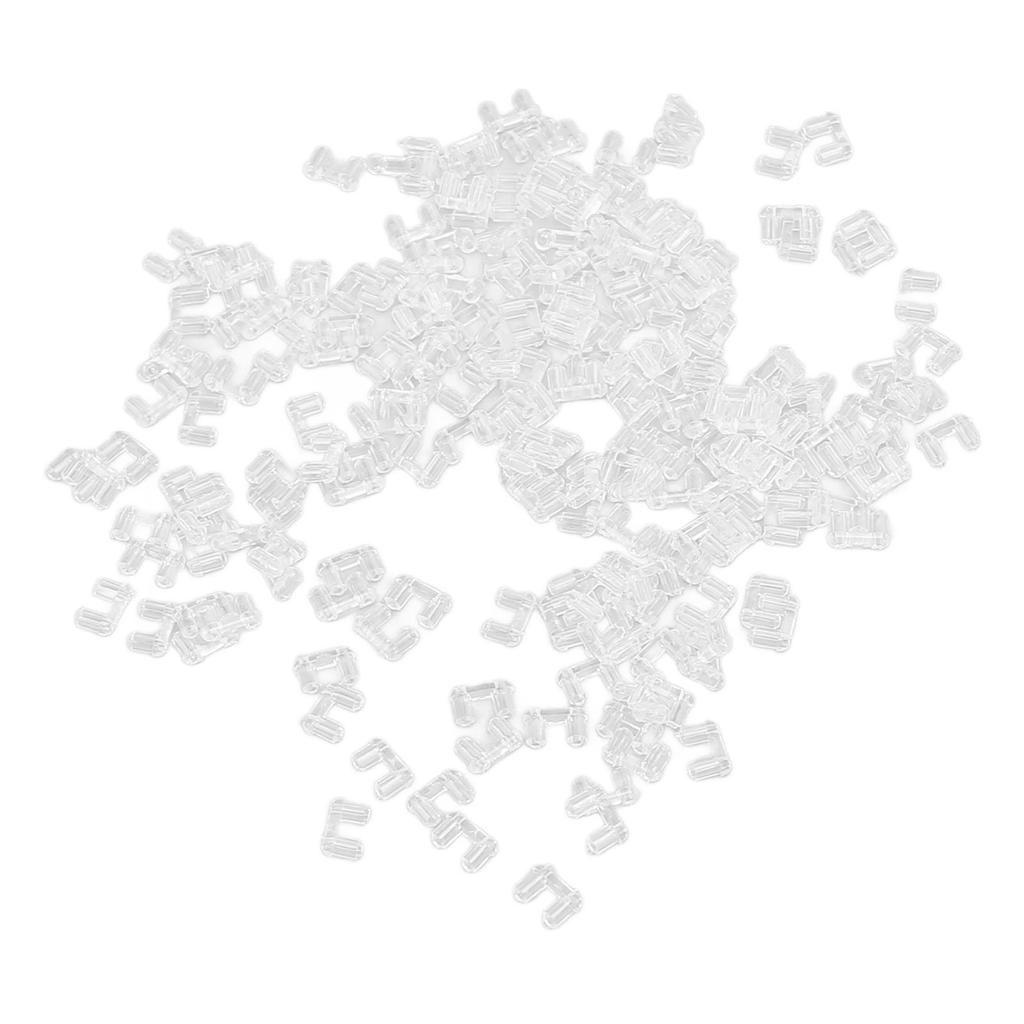 200 шт. компрессионные чехлы для очков без оправы прозрачные пластиковые аксессуары для фиксации инструменты оправы без оправы Mou