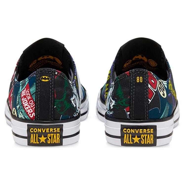 Кеды Chuck Taylor All Star Batman x Chuck Taylor All Star Converse Низкие '80-летие - Джокер' 167305C