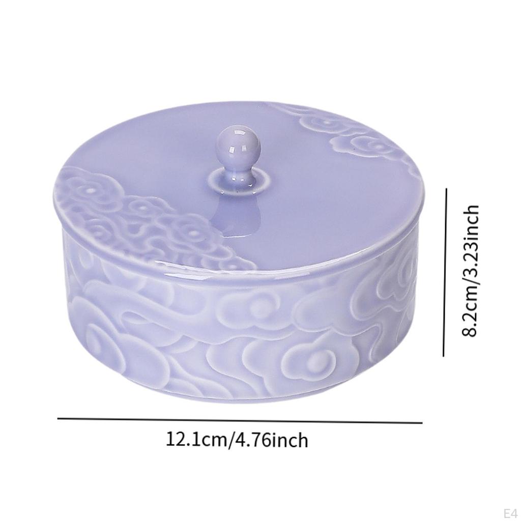 Поднос для закусок Поднос для сухофруктов Конфетница Сервировочная тарелка с крышкой Поднос для закусок, для десерта