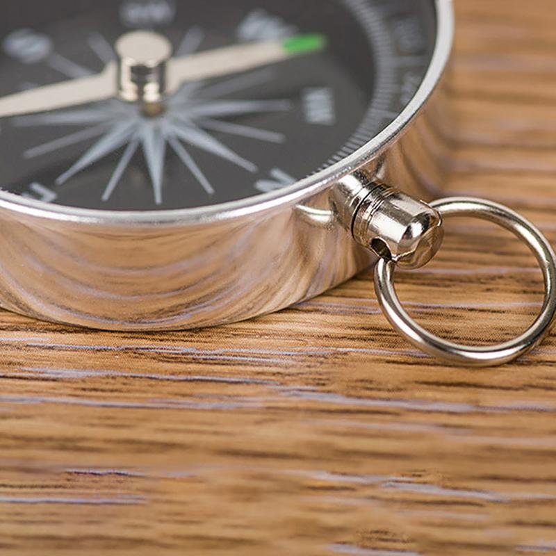 Stainless Steel Lightweight Emergency Compass Portable Outdoor Survival Compass