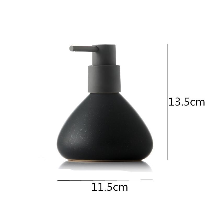 Бутылка для лосьона Nordic Ceramics 280 мл 500 мл Конический пресс Бутылка Товары для ванной комнаты Бутылка для дезинфицирующего средства для рук Контейнер для геля для душа