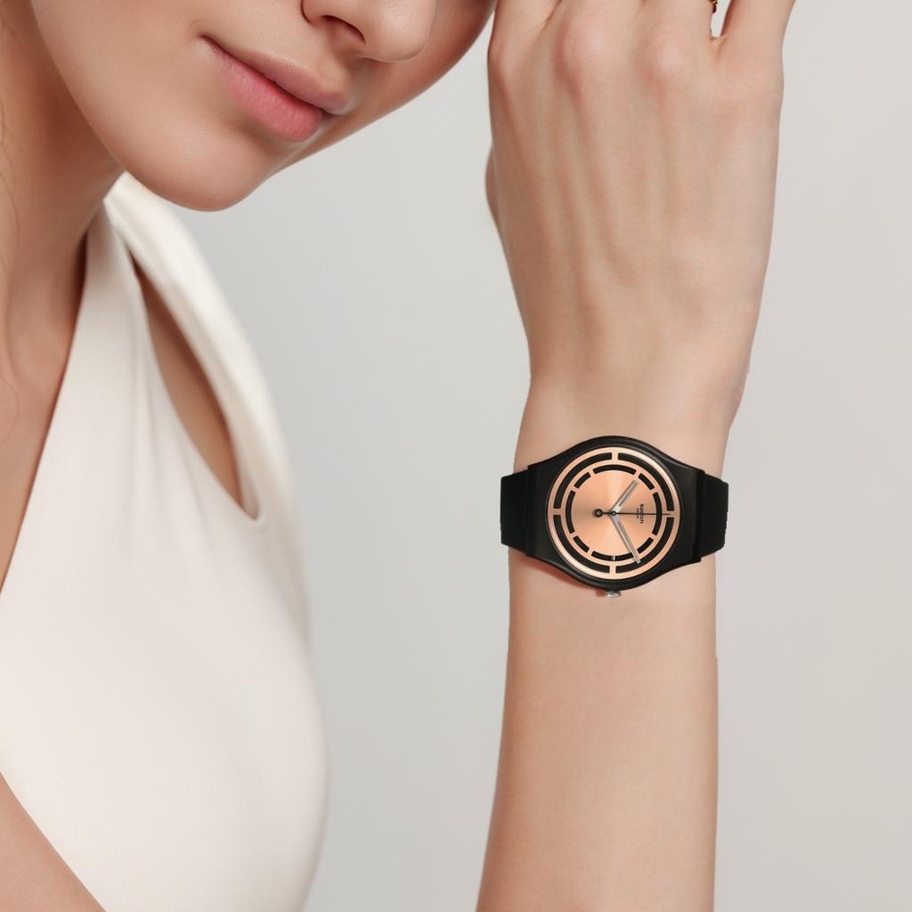 Swatch Унисекс 41 мм Золотые часы SO32B116 SO32B116