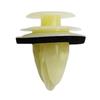 100Pcs Accessories Retainer Fastener Rivet Door Buckle Fastener Rivet Bumper Clip  Auto Vehicle