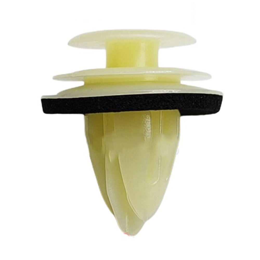 100Pcs Accessories Retainer Fastener Rivet Door Buckle Fastener Rivet Bumper Clip Auto Vehicle