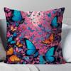 Magical Colorful Butterfly Pillow Case Fashion Square Pillowcase Bedroom Sofa Room Ins Decoration Leisure
