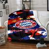 Bayern Munich Emblem Blanket Soft Warm Cozy Suitable for Office Bedding Couch Four Seasons Universal Playful Design Gift for Travel Home Birthdays