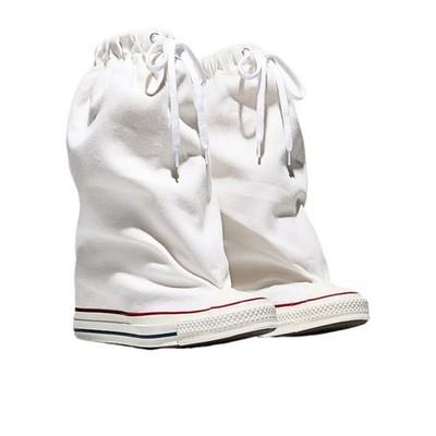 Converse Vaquera X Converse Женские Chuck Taylor All Star XHi Slouch Wedge Белые