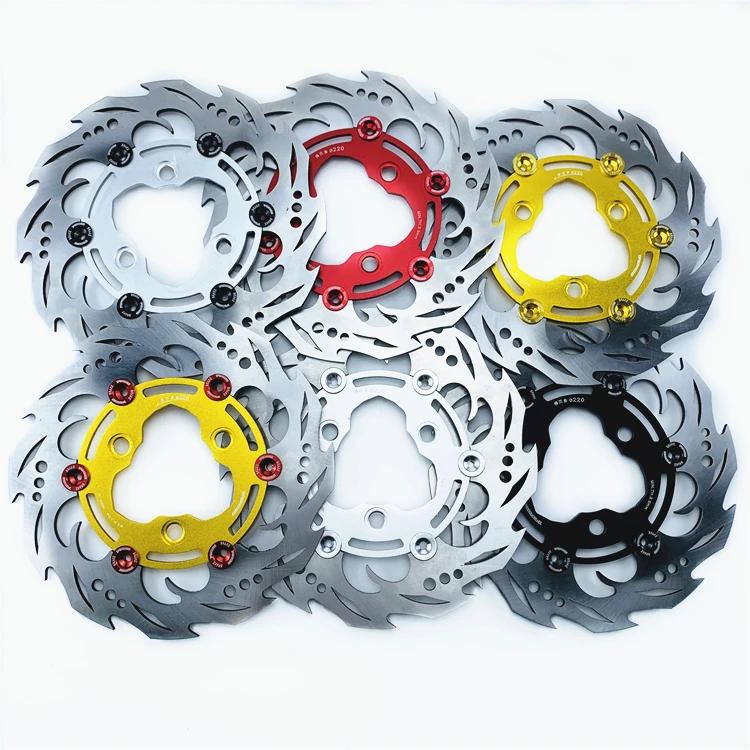 Universal Electric motorcycle Floating disc 220mm/260mm brake disc For For Yamaha Aerox Nitro BWS Zuma RSZ JOG Force M3 N1s