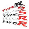 3D Metal Car Front Grille Emblem Badge Decals for Honda Type R Racing Type S Sport Logo Civic Accord CRV HRV CITY CRIDER Pilot