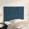 VidaXL Headboard Bedroom Furniture Bed Accessories Single Bed Heads Bed Frame Interiors Dark Blue 3116610