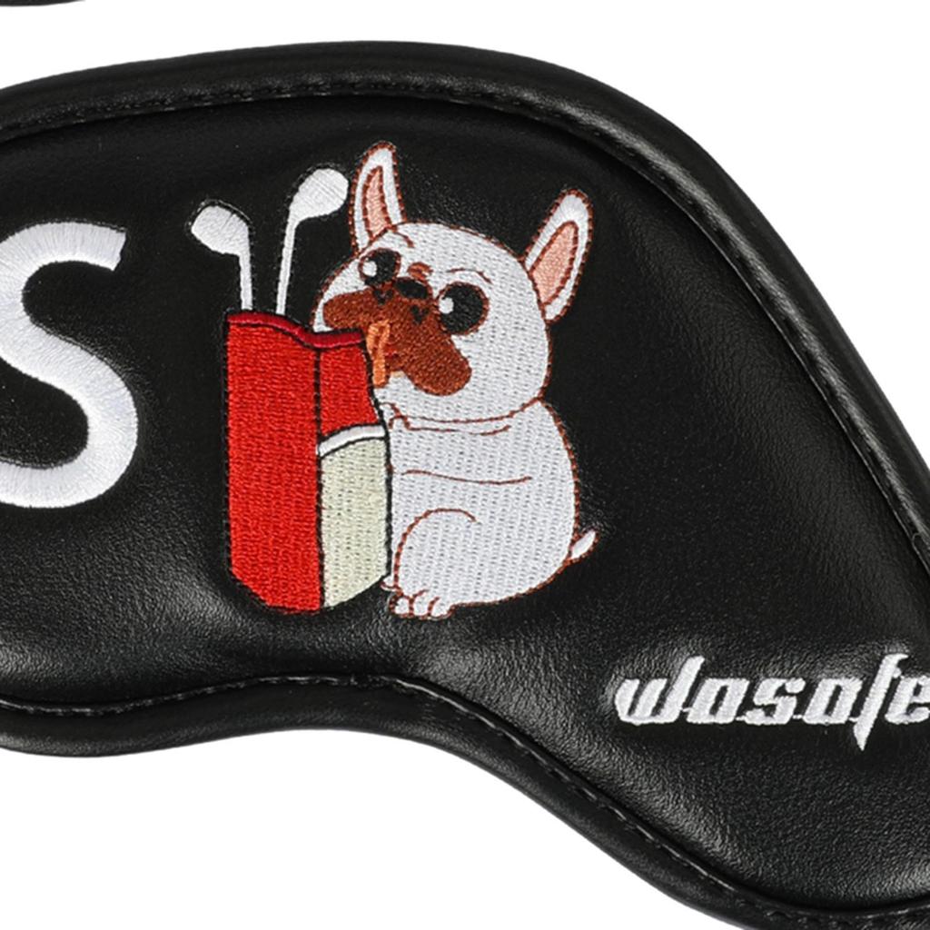 Комплект из 9 чехлов для головок клюшек для гольфа для защиты