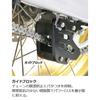 ZETA RACING Durable Chain Guide Black for Honda CRF1100L Africa Twin 2020-2024 High-Strength Aluminum Alloy Off-Road Street F6425