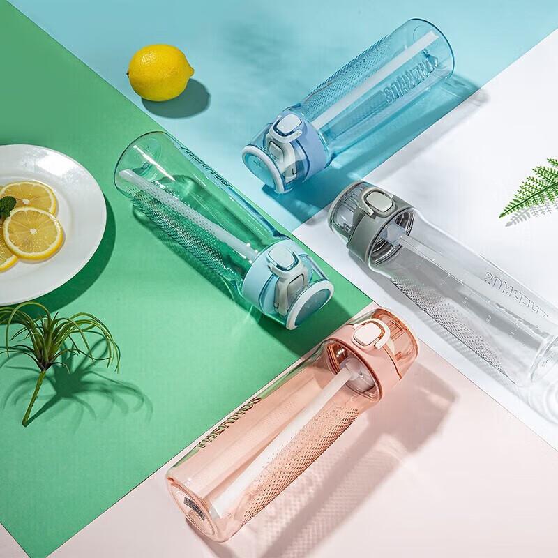 Thermos Спортивная бутылка для воды с трубочкой из Tritan