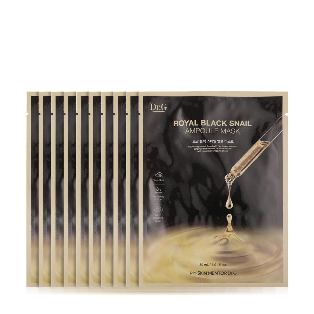 Dr.G Ампульная маска Royal Black Snail 30 мл*10 шт.