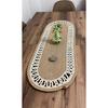 Jute, Wicker, American Service, Service Plate Set, Plate Mat, Runner Tablecloth