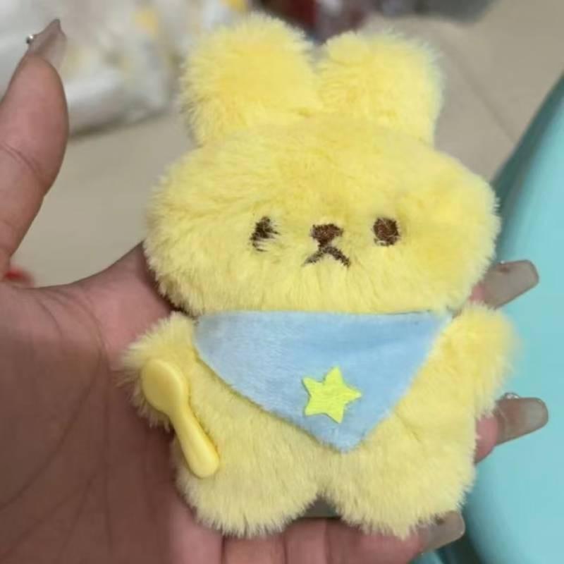 Cute Cat Adorable Plush Keychain For Girls Gift Featuring Pp Cotton And Playful Animal Design