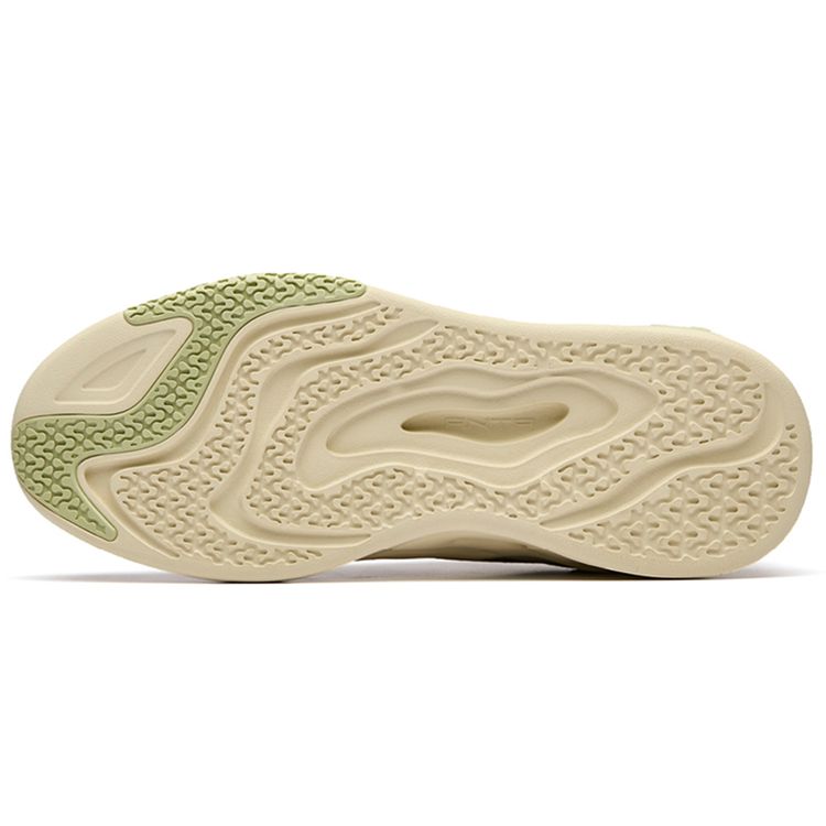 Anta Treading Trendy Versatile Low-Top Sports Casual Shoes Women Sneakers White Yellow Green 122238091R-3